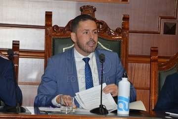 Sesión plenaria correspondiente al mes de noviembre (Foto Francisco Javier Santana)